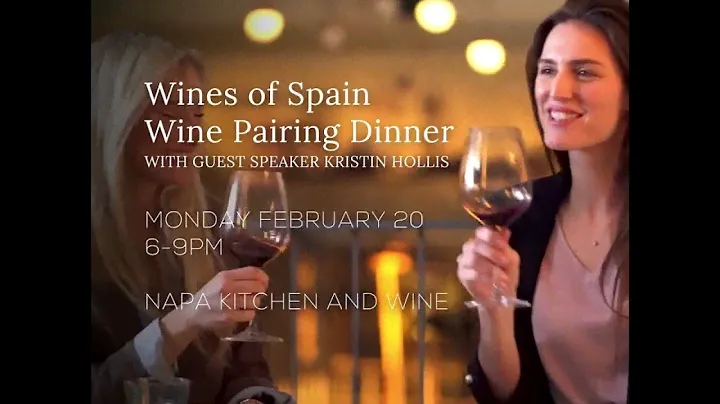 Wines of Spain Wine Pairing Dinner